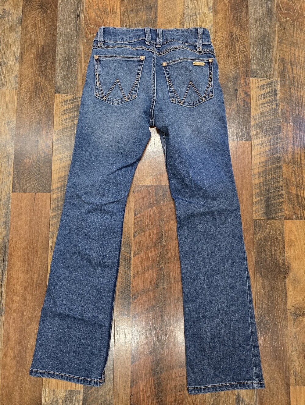 Wrangler Mid Rise Bootcut JeansSize 1/2 x 32 - Picture 4 of 5